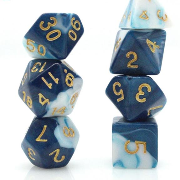 Chromatic Marble - Glacial Depths