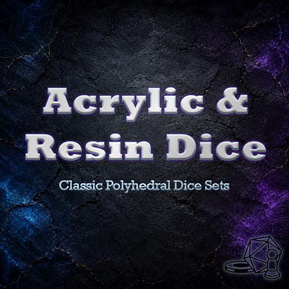 Resin & Acrylic Dice