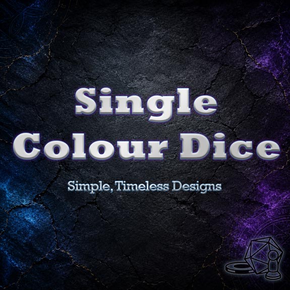 Single-Colour Dice Sets