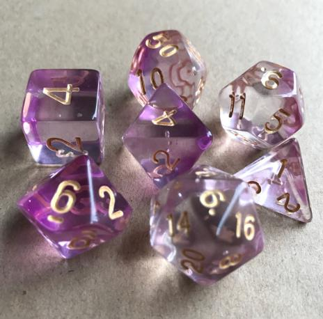 Ethereal Burst - Amethyst Mirror