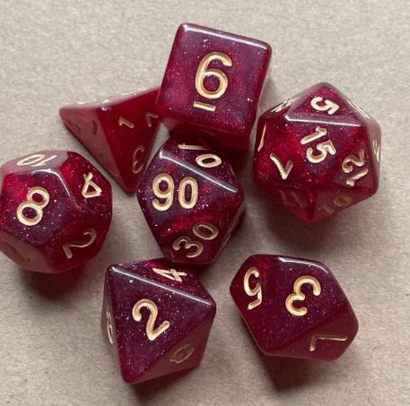 Celestial Shard - Burgundy