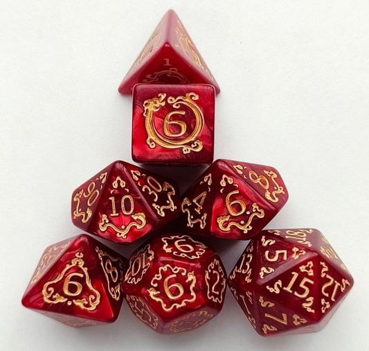 Pearl Dragon - Crimson Flame