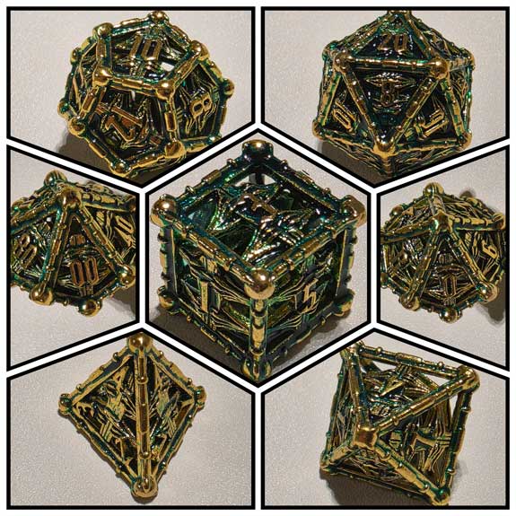 Grasp of the Fallen - Gold Green