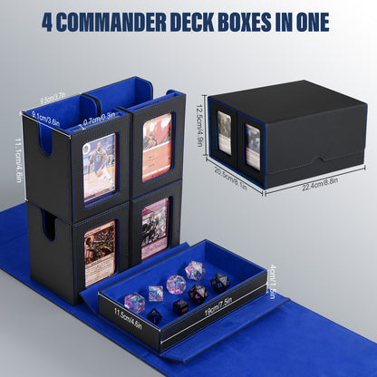 Quad Commander Box w/Display & Dice Tray