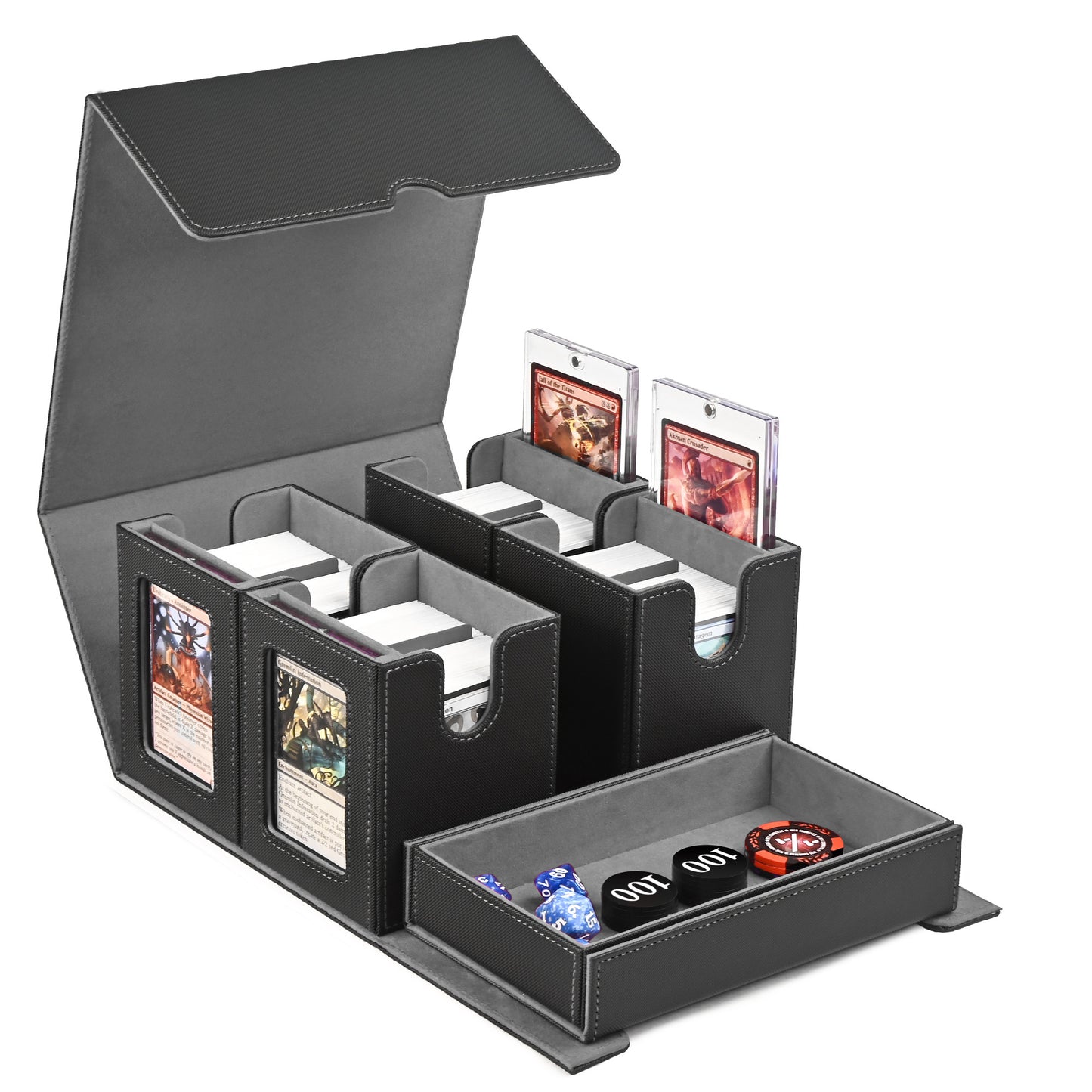 Quad Commander Box w/Display & Dice Tray