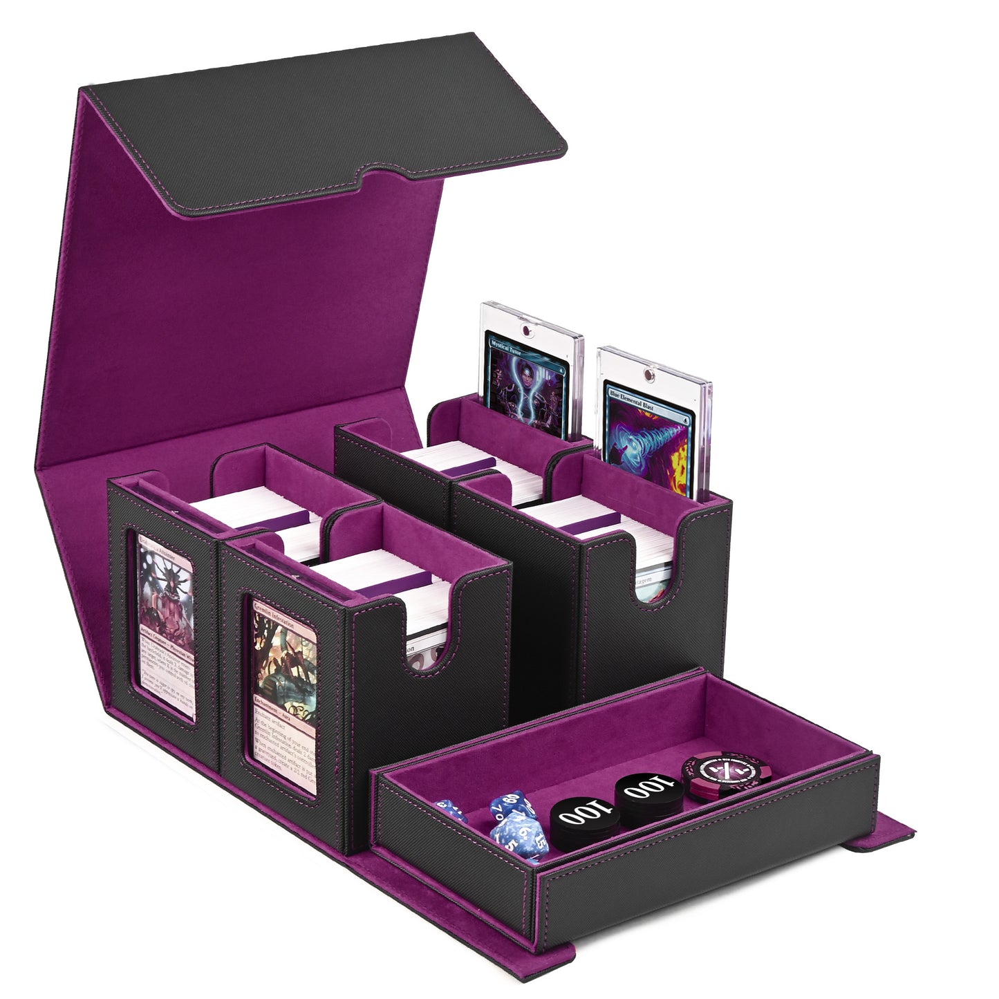 Quad Commander Box w/Display & Dice Tray