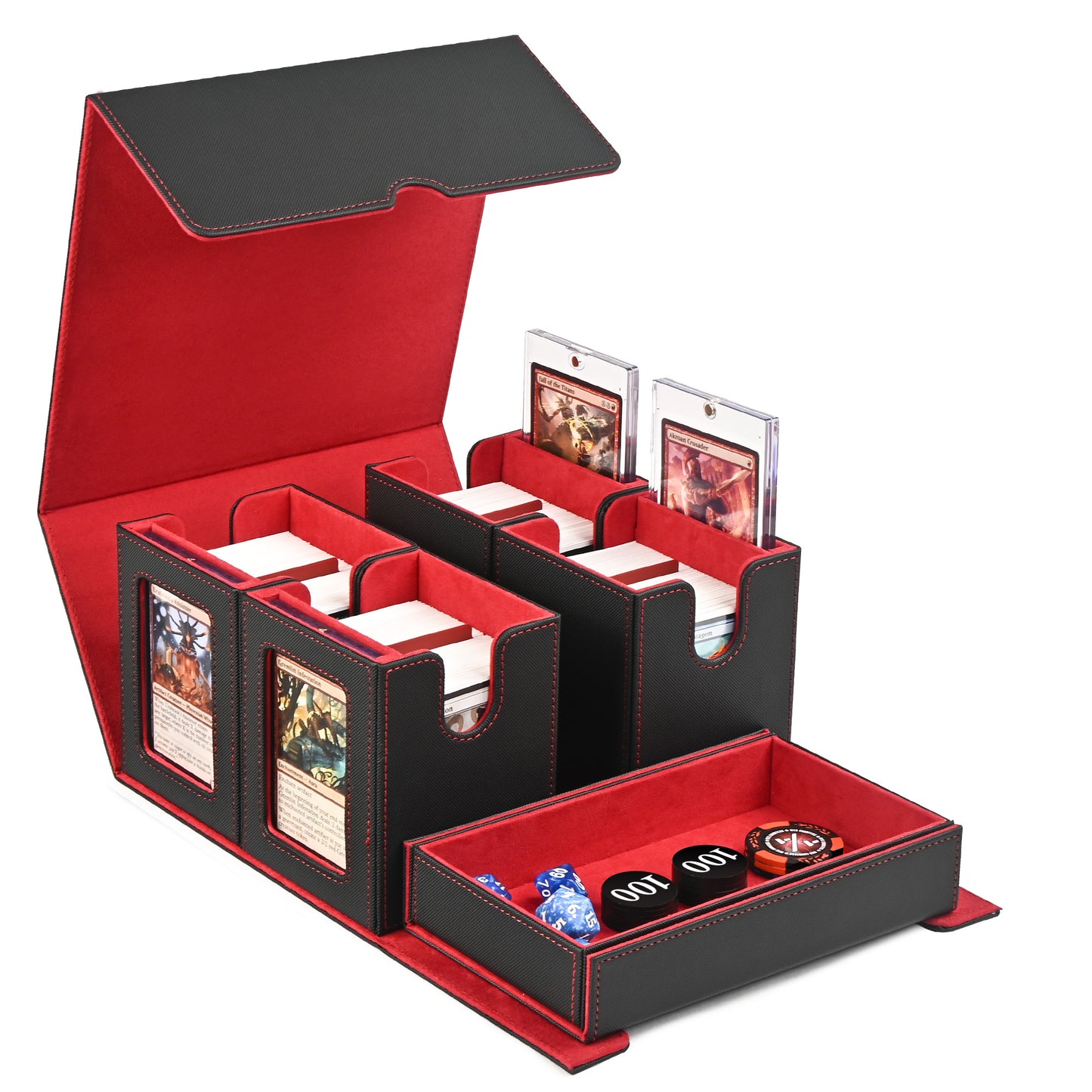 Quad Commander Box w/Display & Dice Tray