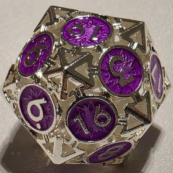 Arcane Nexus - Silver Purple