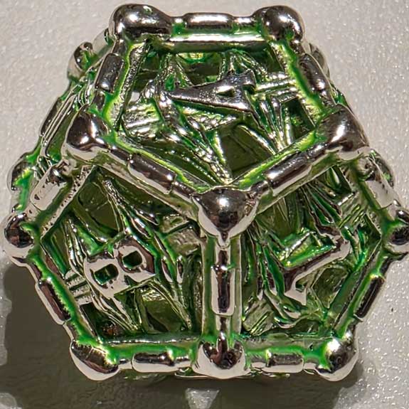 Grasp of the Fallen - Silver Green