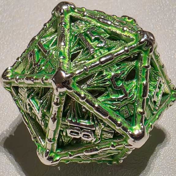 Grasp of the Fallen - Silver Green