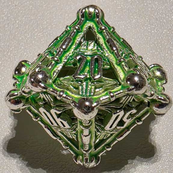 Grasp of the Fallen - Silver Green