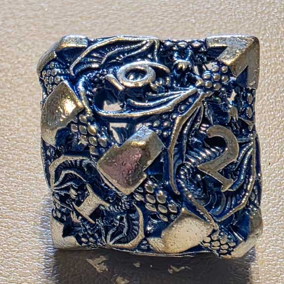 Echo of the Dragon - Silver Blue