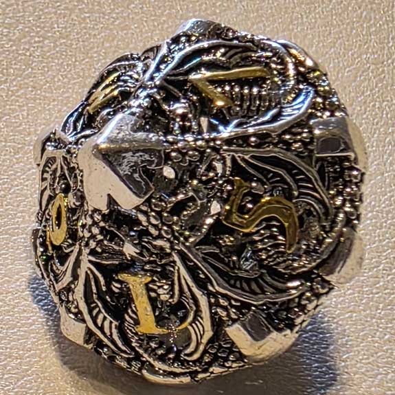 Echo of the Dragon - Silver Gold