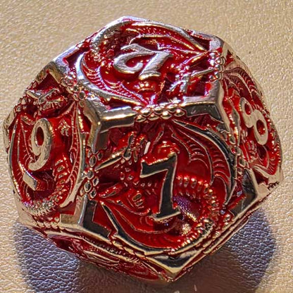 Echo of the Dragon - Silver Red