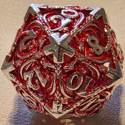 Echo of the Dragon - Silver Red