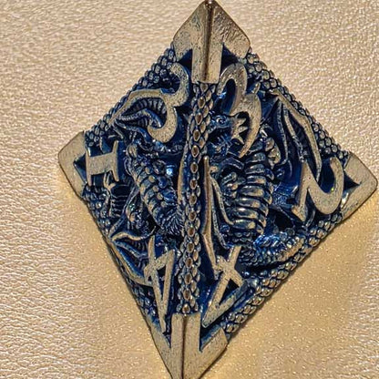 Echo of the Dragon - Silver Blue