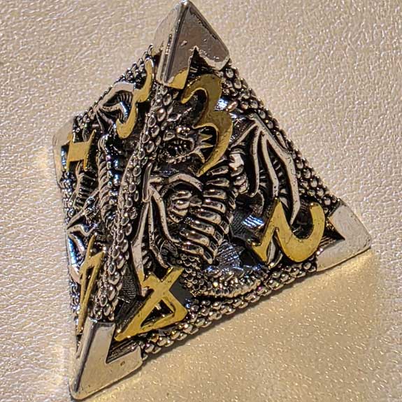 Echo of the Dragon - Silver Gold