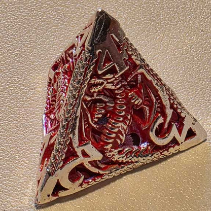 Echo of the Dragon - Silver Red