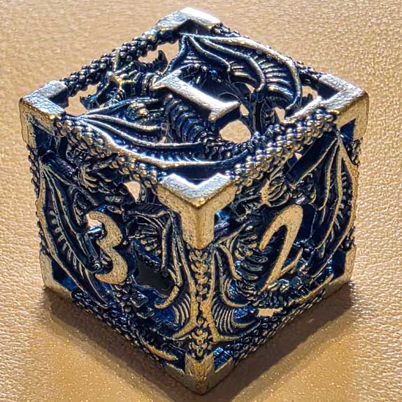 Echo of the Dragon - Silver Blue