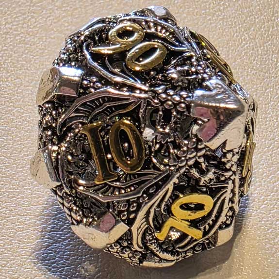 Echo of the Dragon - Silver Gold