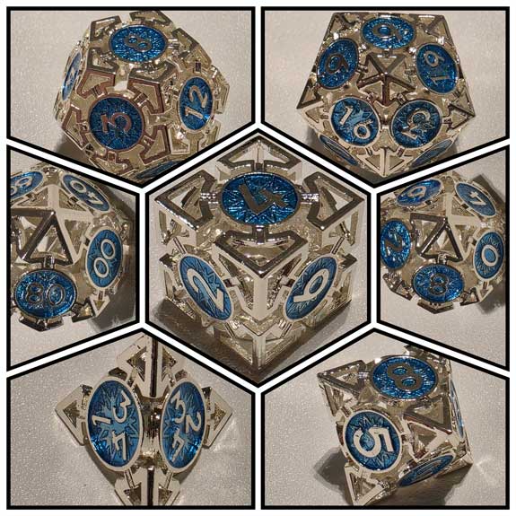 Arcane Nexus - Silver Blue