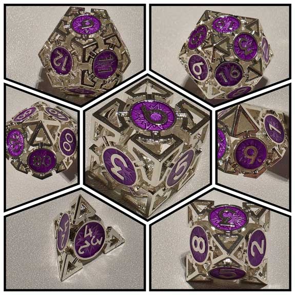 Arcane Nexus - Silver Purple