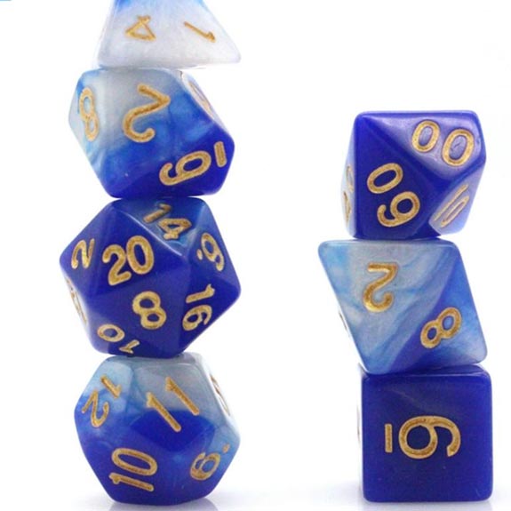 Chromatic Marble - Sapphire Drift