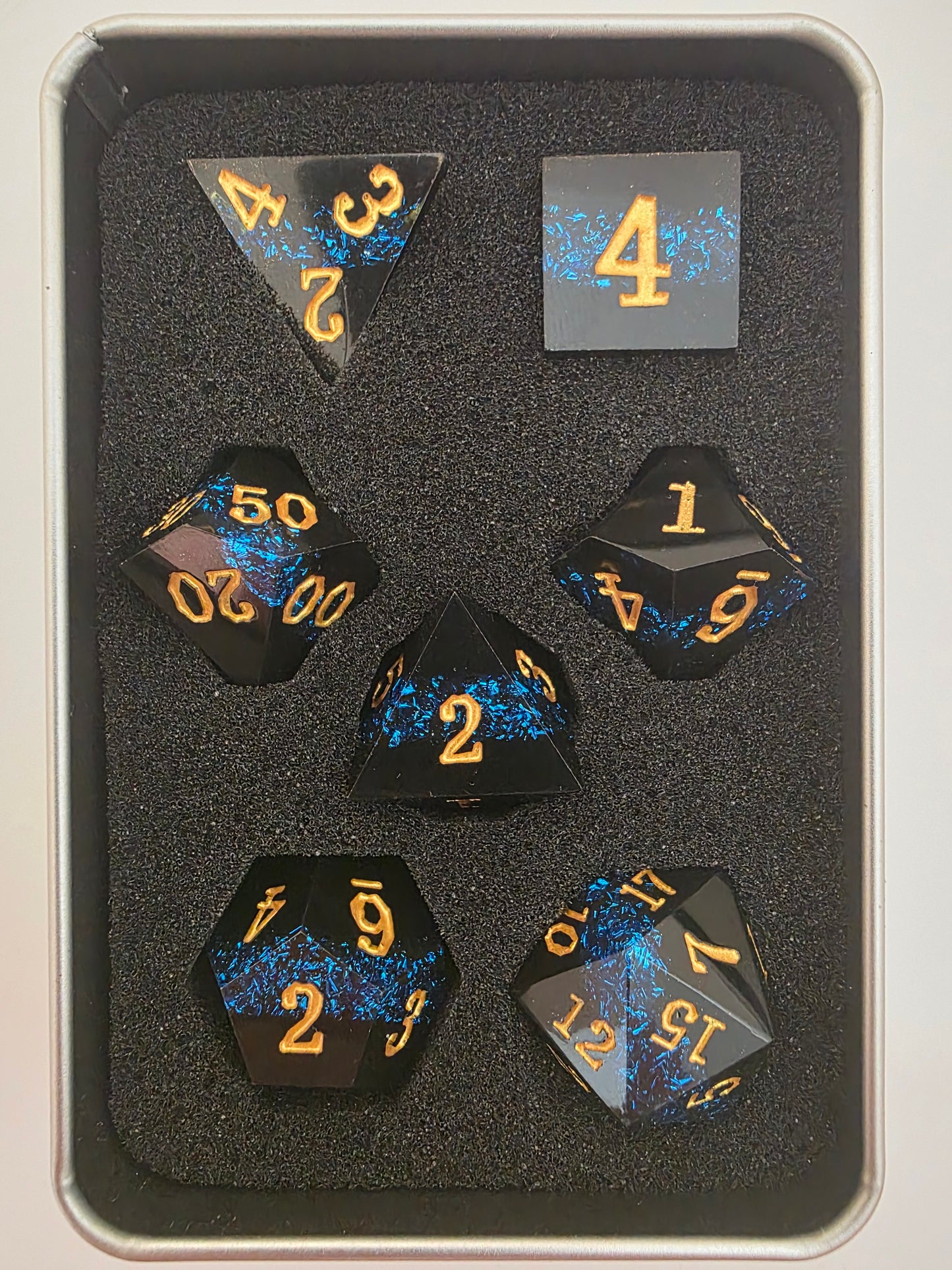 Veinstone Series - Sapphire Gold