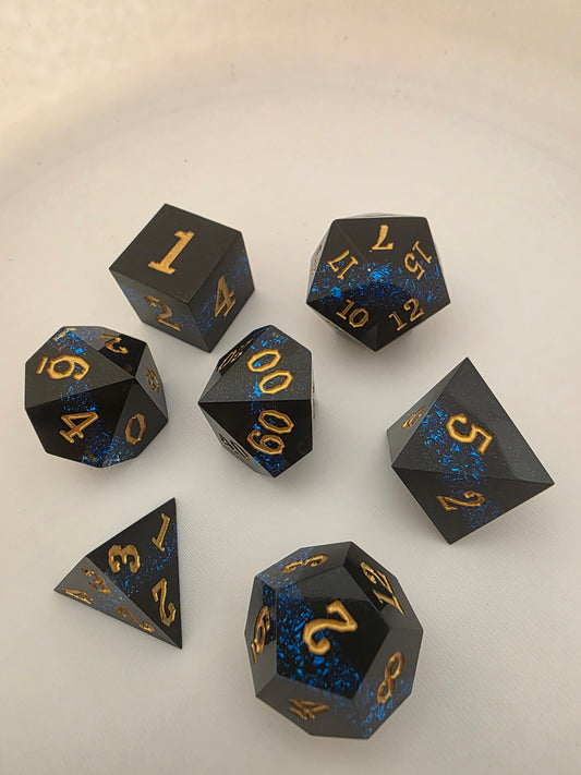 Veinstone Series - Sapphire Gold